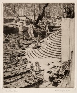 Maré baixa, Porto de Orville Houghton Peets