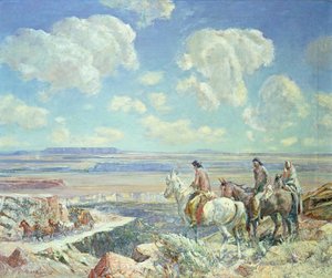 Relógio indiano (óleo sobre tela)