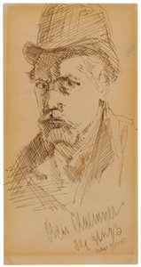 Auto-retrato de Oscar Florianus Bluemner