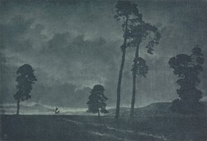 Trabalho de câmera: The Solitary Horseman, 1904. Os Criadores: Oscar Hofmeister, Theodor Hofmeister. de Oscar and Theodor Hofmeister