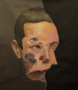 É Possível, 2021 (óleo sobre linho) de Oscar Nin