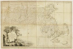 Mapa do próprio Massachusetts: compilado a partir de pesquisas reais feitas por ordem do Tribunal Geral e sob a inspeção dos agentes de sua nomeação, 1802 de Osgood Carleton