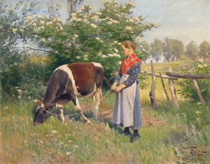A Leiteira, 1892 de Oskar Frenzel