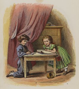 Dois livros de leitura infantil (litho a cores)