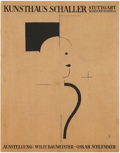 Exposição de arte: Willy Baumeister - Oskar Schlemmer, 1918
