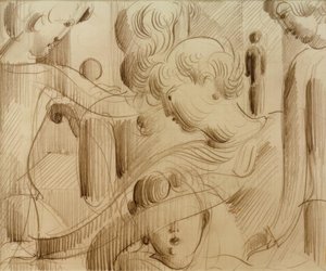 Figurenkomposition de Oskar Schlemmer