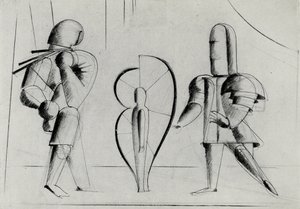 Do palco da Bauhaus O palco da Bauhaus, 1925. de Oskar Schlemmer
