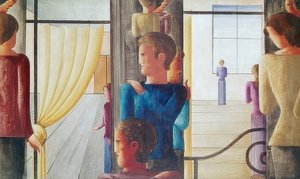 Grupo de doze com interior. 1930