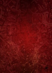 Salpicos abstratos em vermelho escuro de Osvaldo Russo