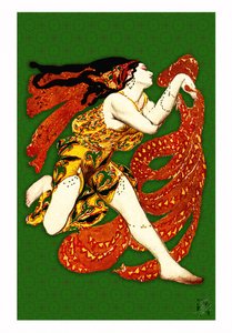 Dançarina Art Déco Dinâmica de Osvaldo Russo