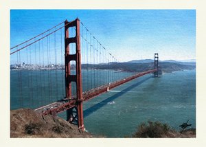 Vista da Baía de Golden Gate de Osvaldo Russo