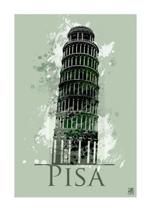 Torre Inclinada de Pisa de Osvaldo Russo