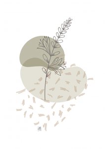Ramo botânico minimalista de Osvaldo Russo