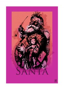 Papai Noel vintage de Osvaldo Russo