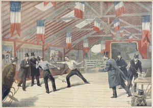 Um duelo trágico: A morte de Monsieur Harry Alis, de &39;Le Petit Journal&39;, 17 de março de 1895