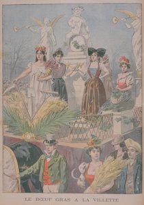 Festas do boi gordo, Villette, Paris, 1900 de Oswaldo Tofani