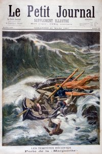 Perda do barco de pesca Marguerite, 1897 de Oswaldo Tofani