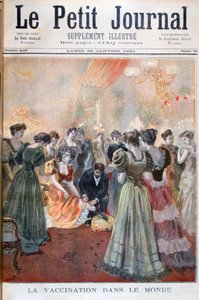 Vacinação contra a varíola, Paris, 1894 de Oswaldo Tofani