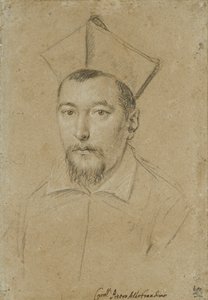 Retrato do Cardeal Pietro Aldobrandini, início do século XVII