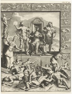 Doze obras de Hércules
Representação alegórica de Ottmar Elliger (II)