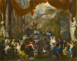 Alemão: Der Tod der Dido A morte de Dido de Ottmar Elliger the Younger
