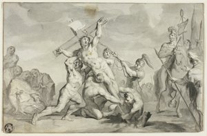 A elevação da cruz de Ottmar Elliger the Younger