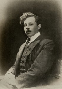Retrato do pintor francês Abel Faivre (1867) de Otto