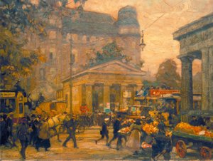 Praça Potsdamer de Otto Antoine