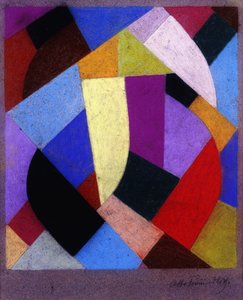 Composição, c.1930 (pastel sobre papel)