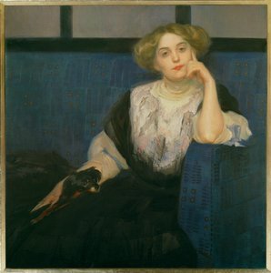 Elsa Galafres (pintura sobre tela)