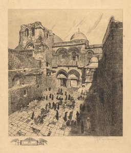 Igreja do Santo Sepulcro, Jerusalém.