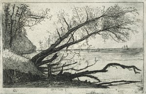 Costa do lago, Cleveland, século XX. de Otto H. Bacher