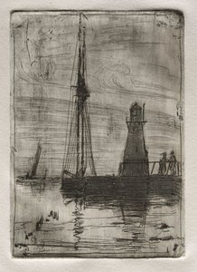 Cais do rio, 1878.