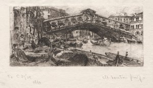 O Rialto, Veneza de Otto H. Bacher