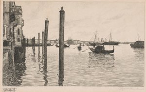 Grande Canal, Veneza de Otto Henry Bacher