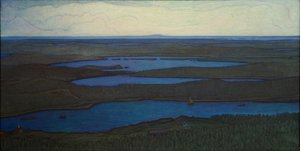 Sobre a floresta e o lago, 1908