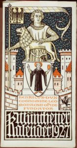 O Brasão do Estado Popular de Hessen de 1920 de Otto Hupp