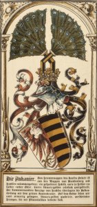 Os brasões ancestrais das casas dos príncipes alemães: Os Ascanianos