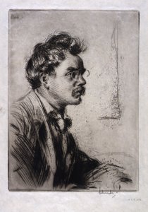 Retrato de B.J.O. Nordfelt