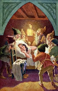 Branca de Neve e os Sete Anões, c.1900 (ilustração)