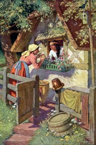 A Branca de Neve e a Bruxa de Otto Kubel