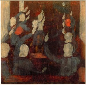 Mãos livres (respostas). esboço de Otto Meyer Amden