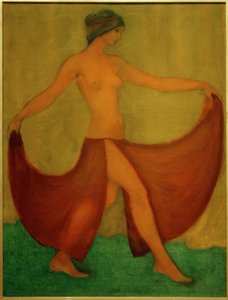 Dança (Mashka) de Otto Mueller