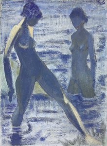 Banhistas, c.1927 de Otto Mueller