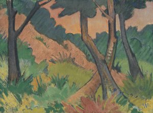 Paisagem III de Otto Mueller
