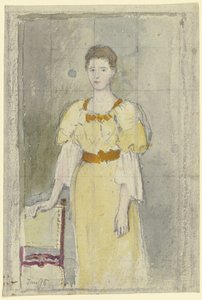 Senhora de pé de Otto Scholderer