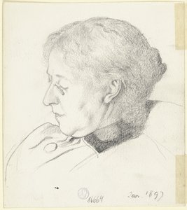 Luise Scholderer a dormir de Otto Scholderer