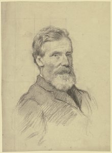 Retrato do Dr. George Bird (?) de Otto Scholderer