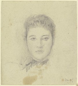 Retrato da senhorita Martin de Otto Scholderer