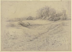 Paisagem florestal perto de Kronberg de Otto Scholderer